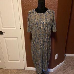 Lularoe bodycon dress size 2xl